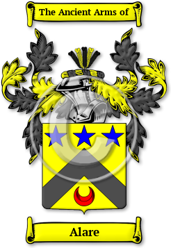Alare Family Crest Download (JPG) Legacy Series - 600 DPI