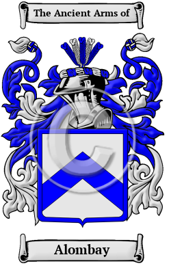 Alombay Family Crest/Coat of Arms