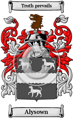 Alysown Family Crest/Coat of Arms