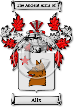 Alix Family Crest Download (JPG) Legacy Series - 600 DPI