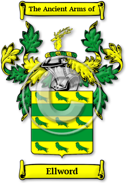 Ellword Family Crest Download (jpg) Legacy Series - 150 DPI