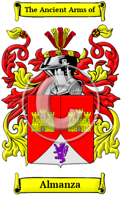 Almanza Family Crest/Coat of Arms