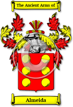 Almeida Family Crest Download (jpg) Legacy Series - 150 DPI