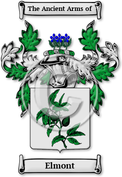 Elmont Family Crest Download (jpg) Legacy Series - 150 DPI