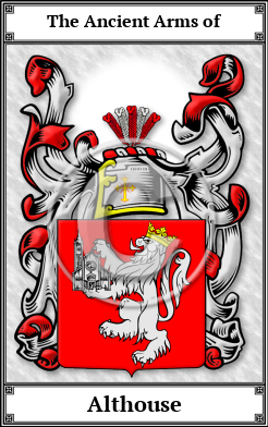 Althouse Family Crest Download (JPG)  Book Plated - 150 DPI