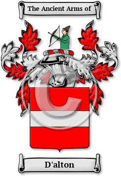 D'alton Family Crest Download (jpg) Legacy Series - 150 DPI