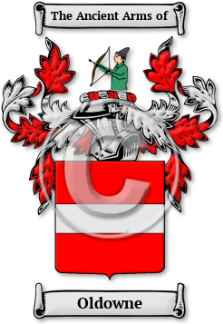 Oldowne Family Crest Download (jpg) Legacy Series - 150 DPI