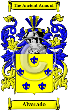 Alvarado Name Meaning, Family History, Family Crest & Coats of Arms