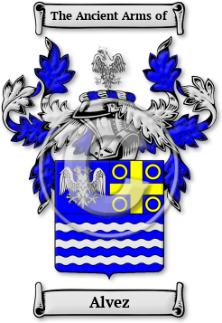 Alvez Family Crest Download (jpg) Legacy Series - 150 DPI