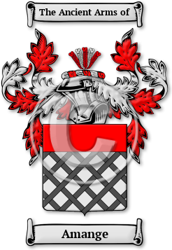 Amange Family Crest Download (jpg) Legacy Series - 150 DPI