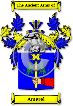 Amerel Family Crest Download (jpg) Legacy Series - 150 DPI