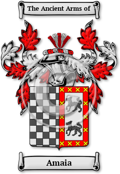 Amaia Family Crest Download (JPG) Legacy Series - 600 DPI