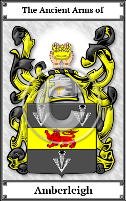 Amberleigh Family Crest Download (JPG)  Book Plated - 150 DPI