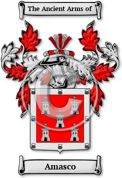 Amasco Family Crest Download (jpg) Legacy Series - 150 DPI