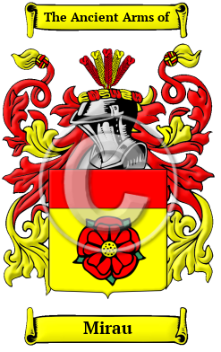 Mirau Family Crest Download (JPG) Heritage Series - 600 DPI