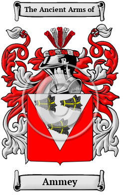 Ammey Family Crest/Coat of Arms