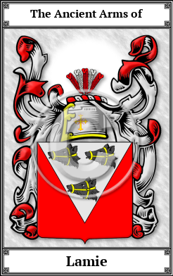 Lamie Family Crest Download (JPG)  Book Plated - 150 DPI