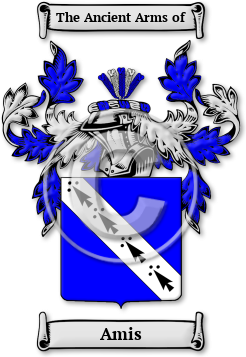 Amis Family Crest Download (JPG) Legacy Series - 600 DPI