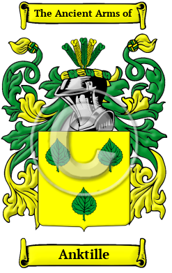 Anktille Family Crest/Coat of Arms