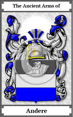Andere Family Crest Download (JPG)  Book Plated - 150 DPI