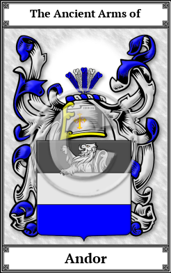 Andor Family Crest Download (JPG)  Book Plated - 150 DPI
