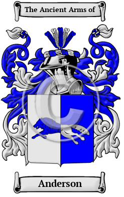 Anderson Family Crest/Coat of Arms