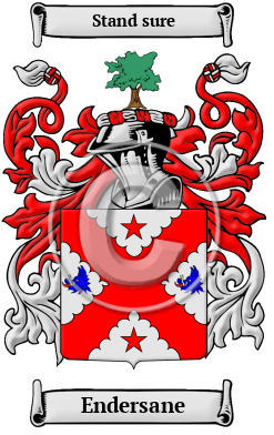 Endersane Family Crest/Coat of Arms