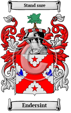 Endersint Family Crest/Coat of Arms