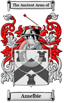 Anselbie Family Crest/Coat of Arms