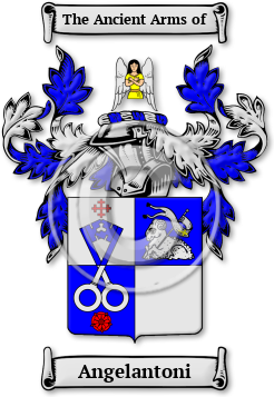 Angelantoni Family Crest Download (jpg) Legacy Series - 150 DPI
