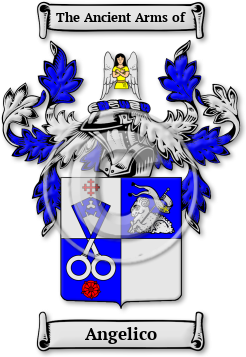 Angelico Family Crest Download (jpg) Legacy Series - 150 DPI