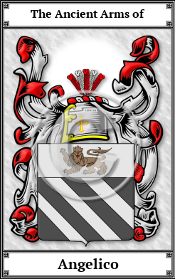 Angelico Family Crest Download (JPG)  Book Plated - 150 DPI