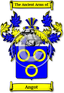 Angot Family Crest Download (JPG) Legacy Series - 600 DPI