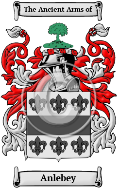 Anlebey Family Crest/Coat of Arms