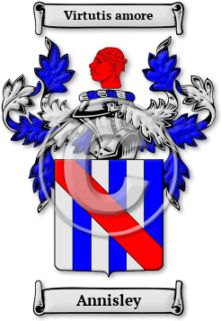 Annisley Family Crest Download (jpg) Legacy Series - 150 DPI