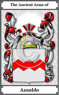 Ansaldo Family Crest Download (JPG)  Book Plated - 150 DPI