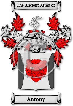 Antony Family Crest Download (JPG) Legacy Series - 600 DPI