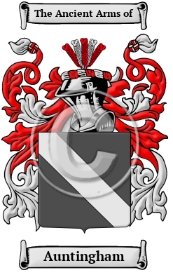 Auntingham Family Crest/Coat of Arms