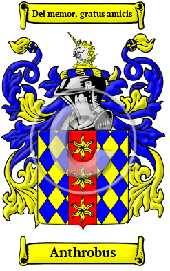 Anthrobus Family Crest/Coat of Arms