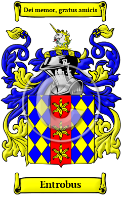 Entrobus Family Crest/Coat of Arms