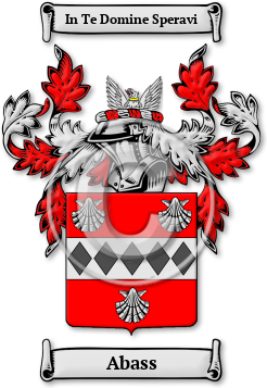 Abass Family Crest Download (jpg) Legacy Series - 150 DPI