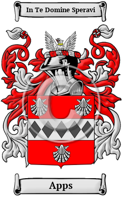 Apps Name Meaning, Family History, Family Crest & Coats of Arms