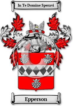 Epperson Family Crest Download (jpg) Legacy Series - 150 DPI