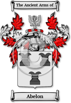 Abelon Family Crest Download (jpg) Legacy Series - 150 DPI