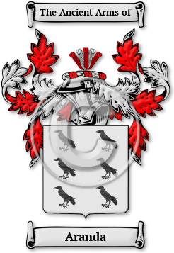 Aranda Family Crest Download (jpg) Legacy Series - 150 DPI