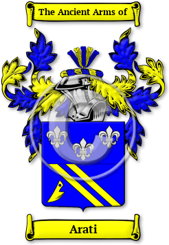Arati Family Crest Download (JPG) Legacy Series - 600 DPI