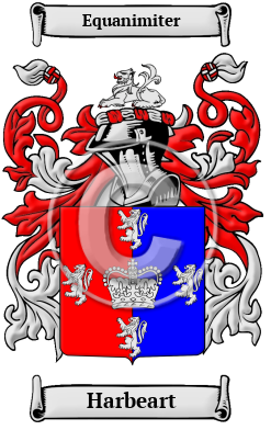 Harbeart Family Crest/Coat of Arms