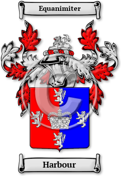 Harbour Family Crest Download (JPG) Legacy Series - 600 DPI