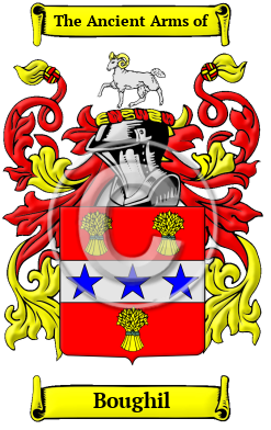 Boughil Family Crest/Coat of Arms