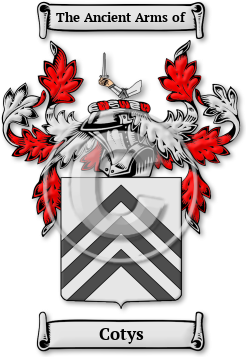 Cotys Family Crest Download (JPG) Legacy Series - 600 DPI